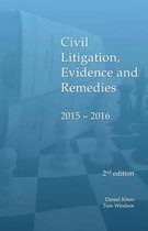 Civil Litigation, Evidence and Remedies 2015 - 2016