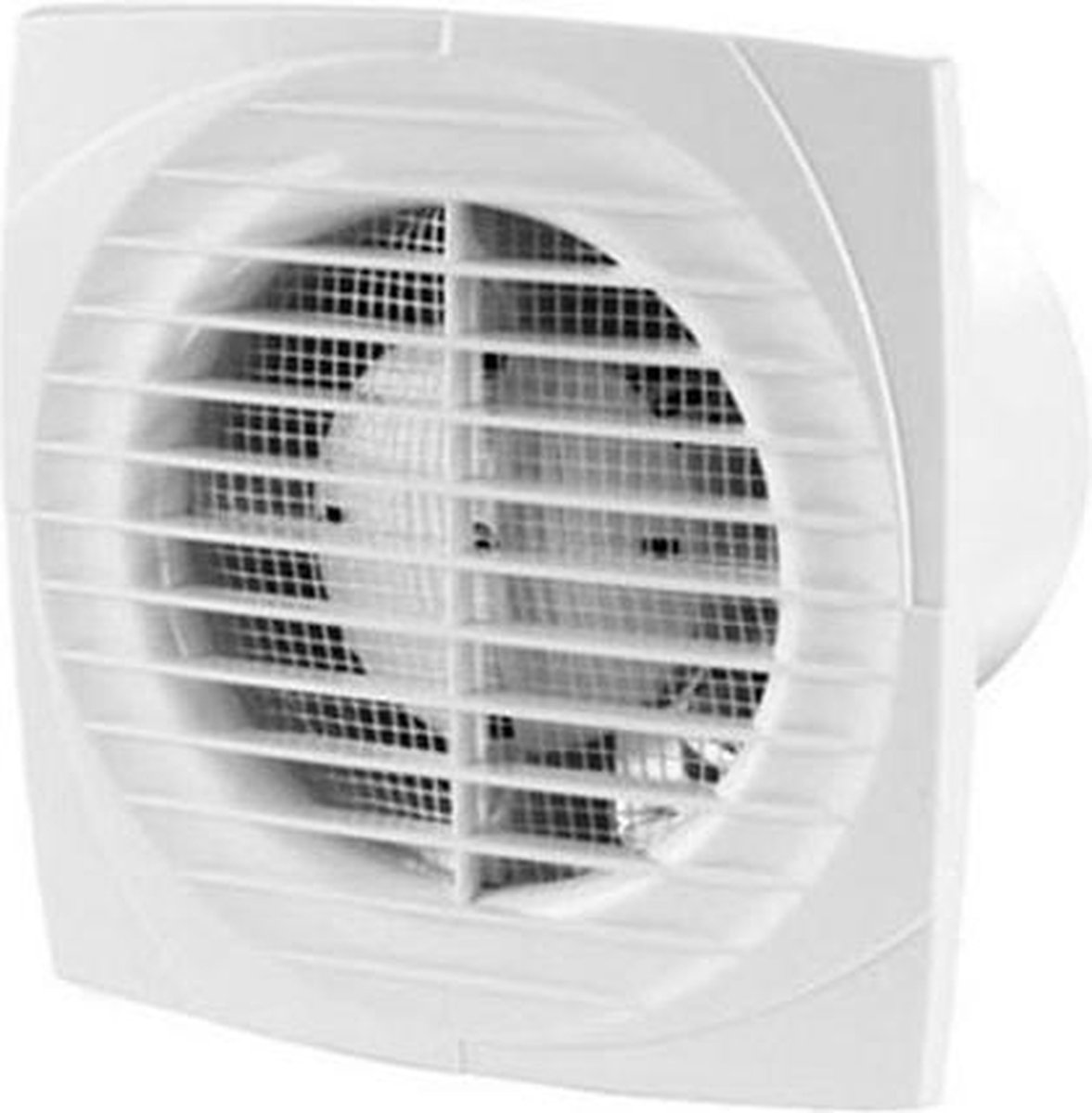 Badkamerventilator Ø 100 mm Smart wit