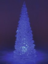 Europalms Kunstkerstboom met verlichting - LED - 18cm - RGB