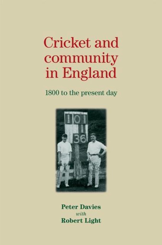 Cricket & Community In England - cover