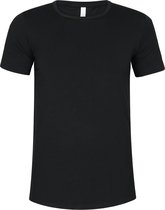 Muchachomalo T-shirts O-hals Bamboo - zwart -  Maat: S