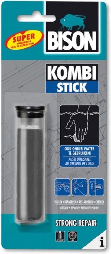Bison 2-componentenlijm Kombi Stick 56 g | bol.com