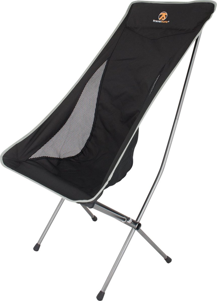 Travelsafe York Campingstoel - Black
