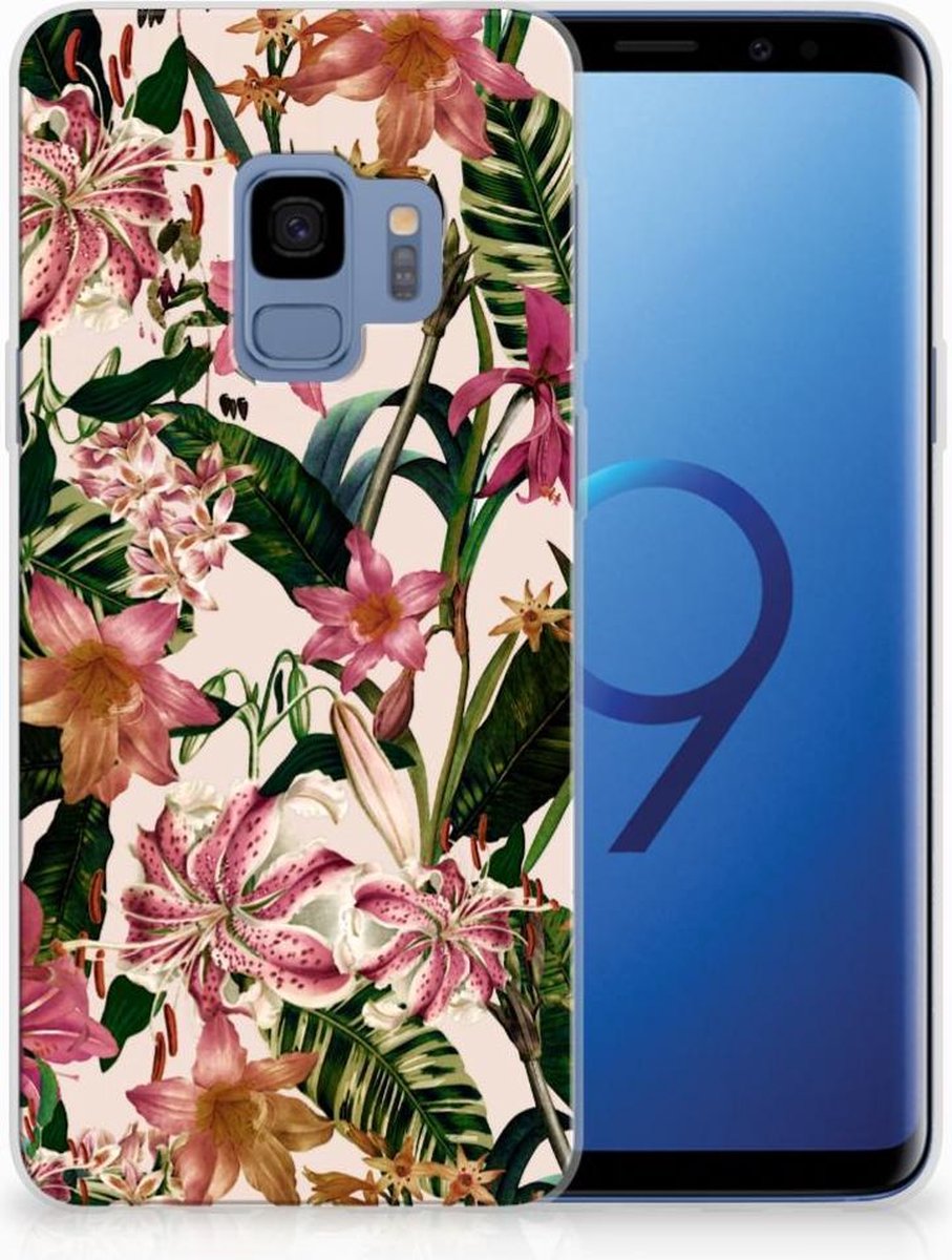 Samsung Galaxy S9 TPU Case Flowers