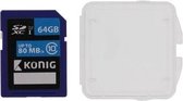 König CSSDXC64GB 64GB SDXC UHS-I flashgeheugen