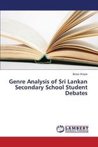 Genre Analysis of Sri Lankan Secondary School Student Debates