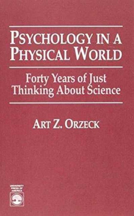 Psychology In A Physical World - cover