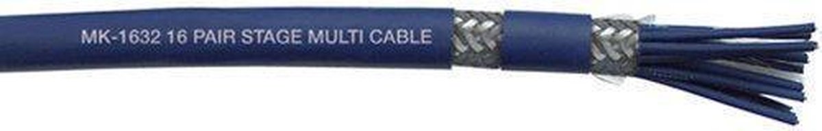 DAP Audio DAP MK-1632 Multicore 16-aderige dubbel afgeschermde multikabel (prijs per meter) Home entertainment - Accessoires
