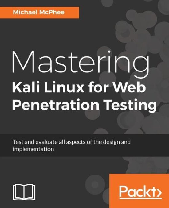 Mastering Kali Linux for Web Penetration Testing - cover
