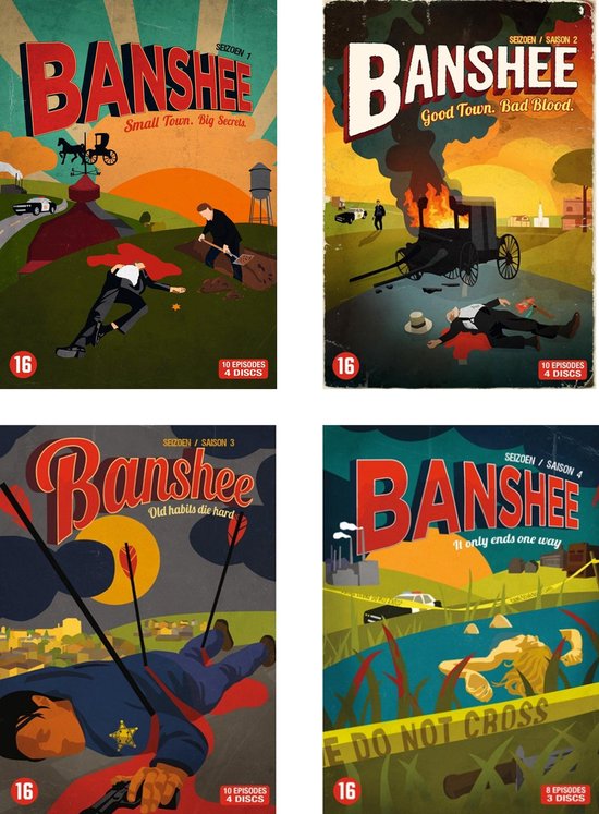 Banshee Complete Serie (Dvd) Dvd's bol