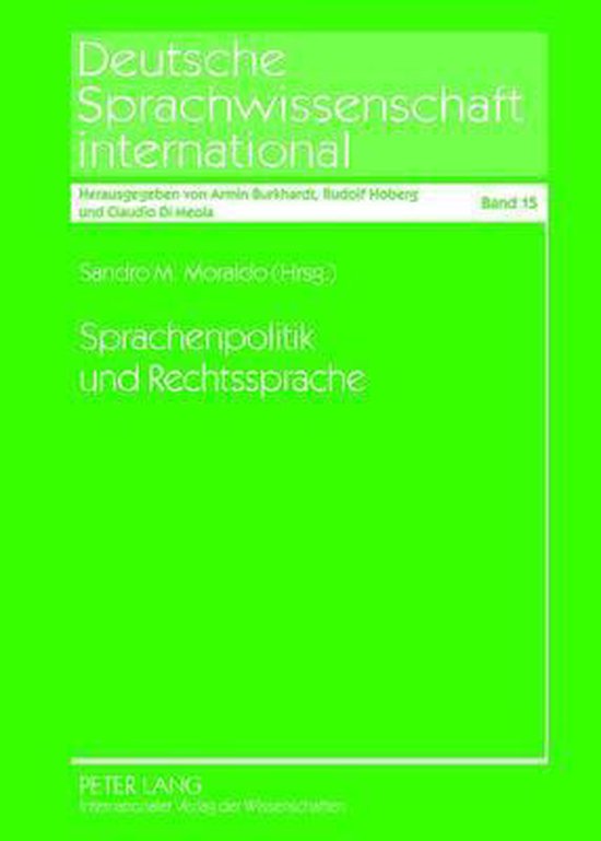 Deutsche Sprachwissenschaft International- Sprachenpolitik U ... - cover
