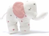 Under The Nile - Scrappys - Organic Olifant Baby Knuffel - 12x18 cm