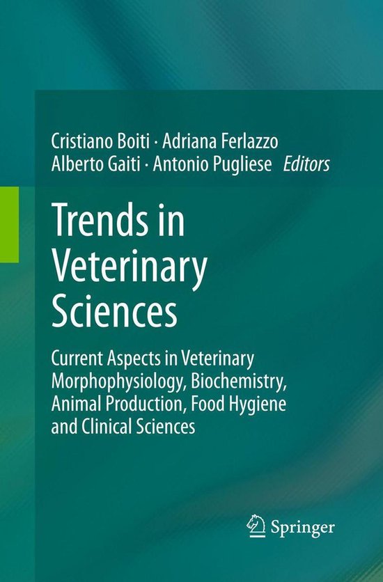 Trends in Veterinary Sciences - cover