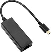 SPEEDLINK SL-180015-BK kabeladapter/verloopstukje USB-C RJ45 Zwart