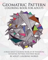 Geometric Pattern Coloring Book for Adults