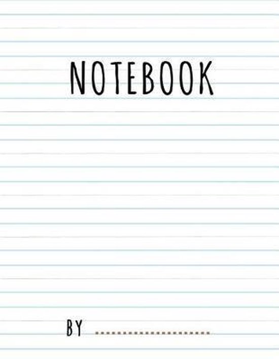 Notebook, The Blank Book Design, 9781983886515, Boeken