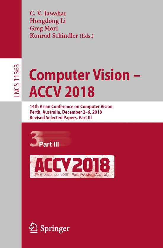 Springer Nature Proceedings Computer Science 3 - Computer Vi ... - cover