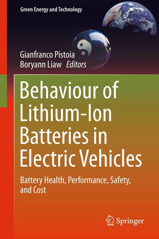 Green Energy and Technology - Behaviour of Lithium-Ion Batte ... - cover