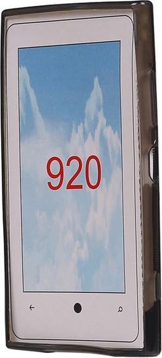 BestCases.nl Nokia Lumia 920 Diamant TPU back case hoesje Grijs