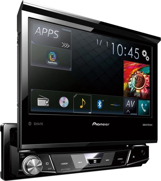 Pioneer AVH-X7700BT - Autoradio Enkel DIN - USB - CD - Bluetooth - 7" scherm  | bol.com