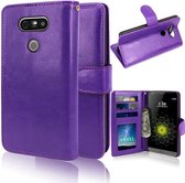 Cyclone Cover paars wallet case hoesje LG G5 (SE)