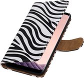 Zebra design book case voor Samsung Galaxy S8 Plus hoesje