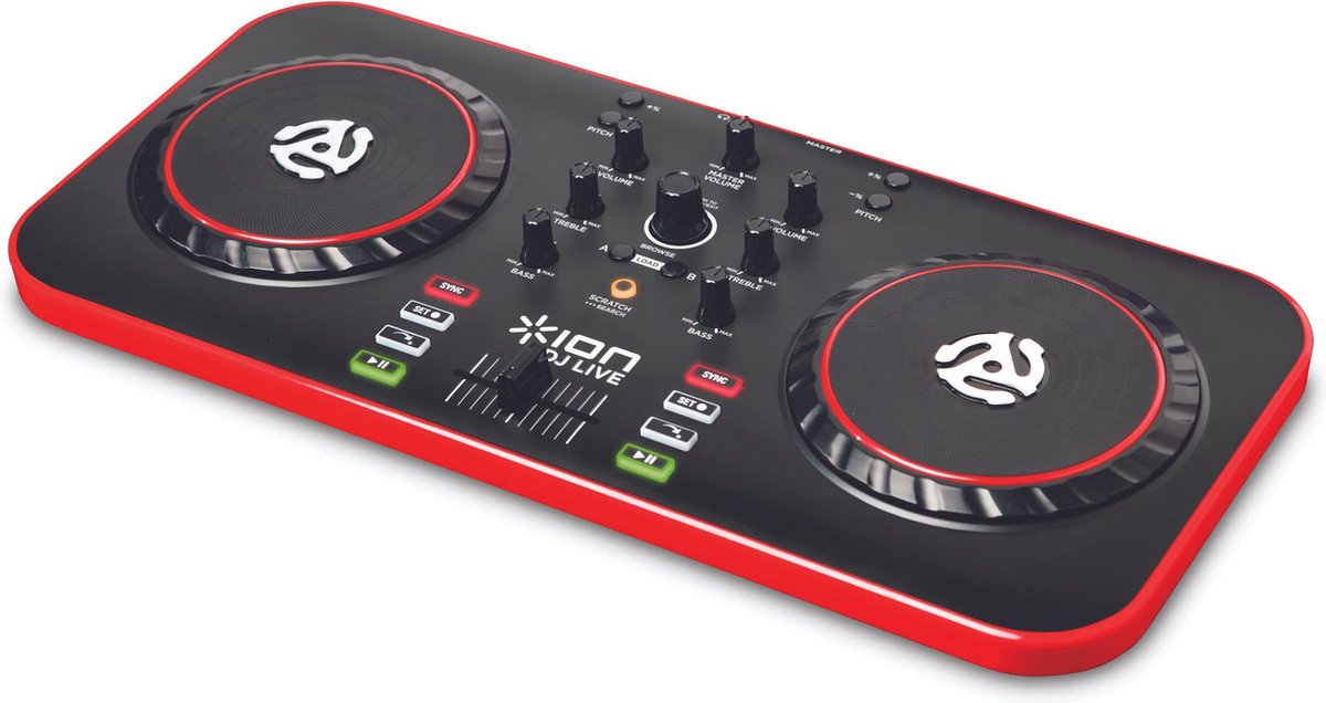 ION DJ Live Controller - Zwart | bol