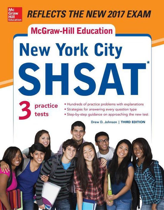 McGraw-Hill Education New York City SHSAT, Third Edition - cover