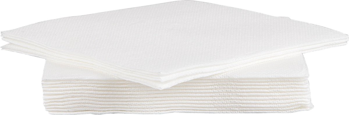 Cosy&TrendyFor Professionals Servet - Papier - 38 cm- Wit - Set-40