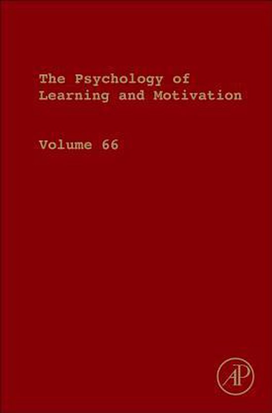 Psychology of Learning and Motivation - cover