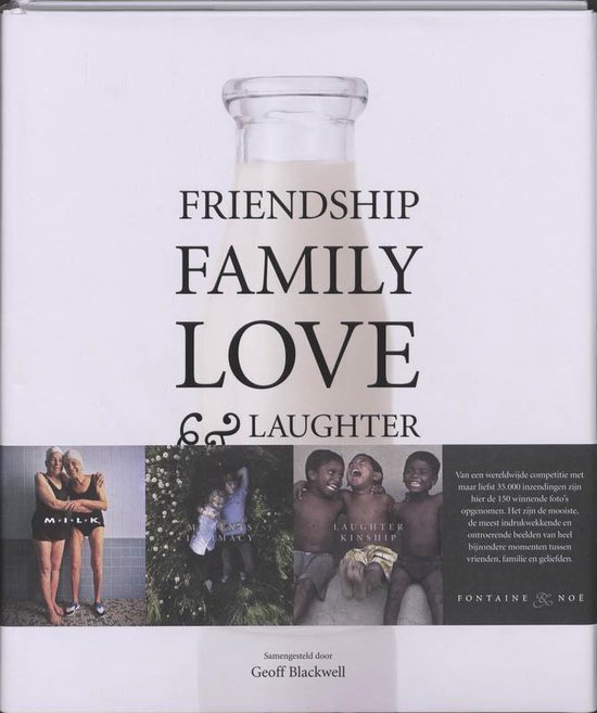 Cover van het boek 'Friendship, family, love & laughter'