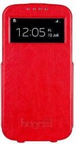 bugatti UltraThin Flip Case for Galaxy S4, red
