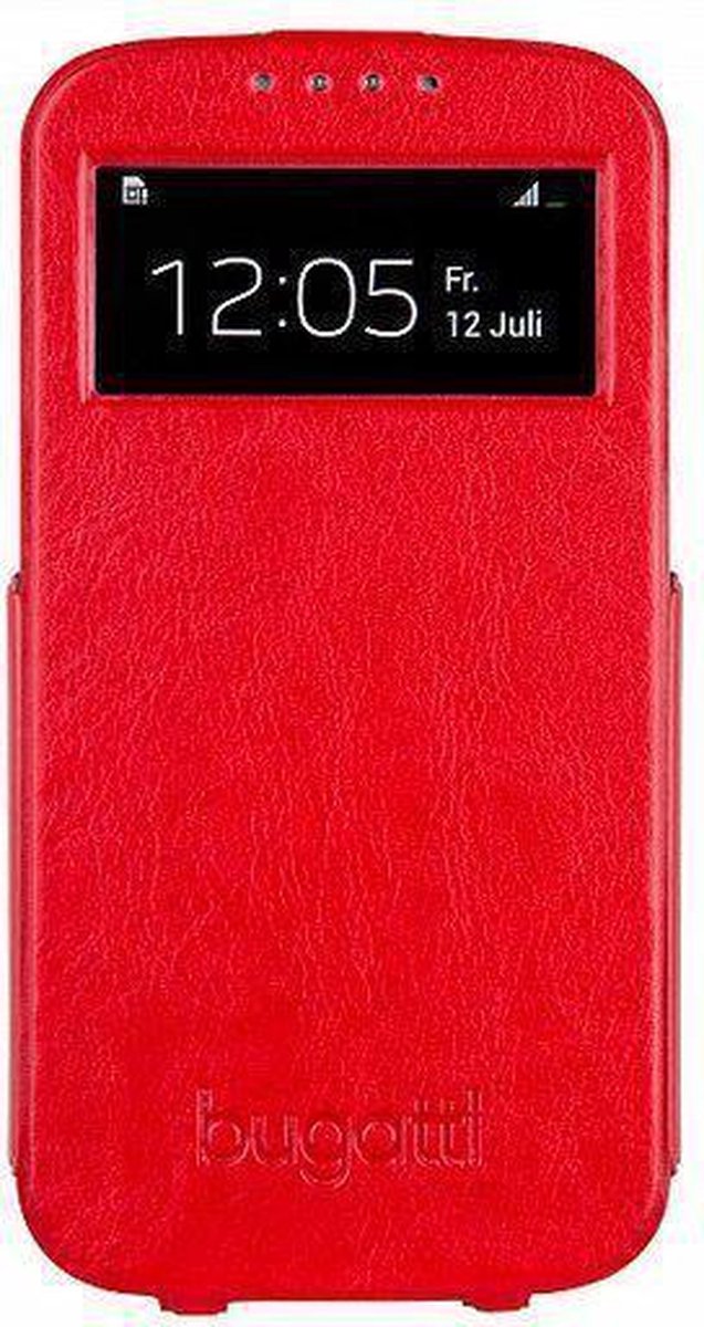 bugatti UltraThin Flip Case for Galaxy S4, red