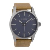 OOZOO Timepieces Camel/Blauw horloge C9625 (45 mm)