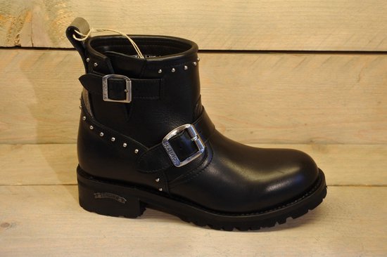 Sendra boots 14854 - zwart met zilver maat 38 | bol.com