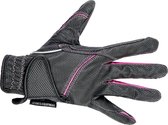 HKM Rijhandschoenen -Fashion- zwart/roze 10