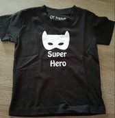 Baby T-Shirt met opdruk '' SUPER HERO''