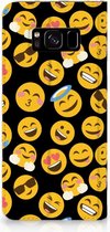 Geschikt voor Samsung S8 Hoesje Design Emoji
