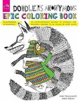 Doodler Annoymous Epic Coloring Book