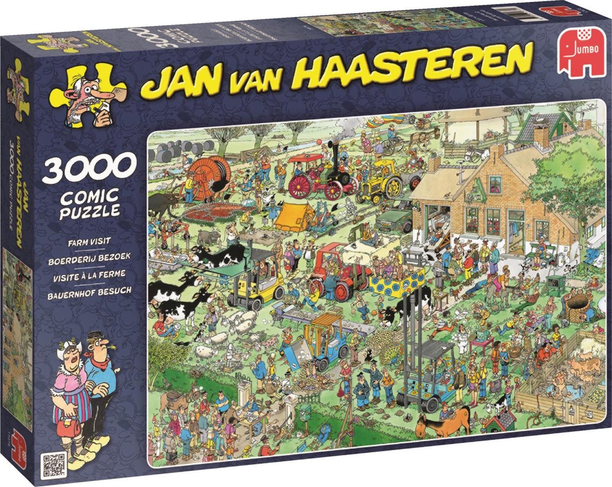 Jan van Haasteren De Boerderij puzzel - 3000 stukjes | bol.com