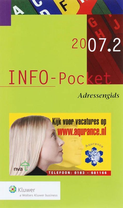 Cover van het boek 'INFO-Pocket Adressengids / 2007-002 + CD-ROM / druk 1'