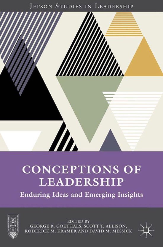 Jepson Studies in Leadership - Conceptions of Leadership - cover
