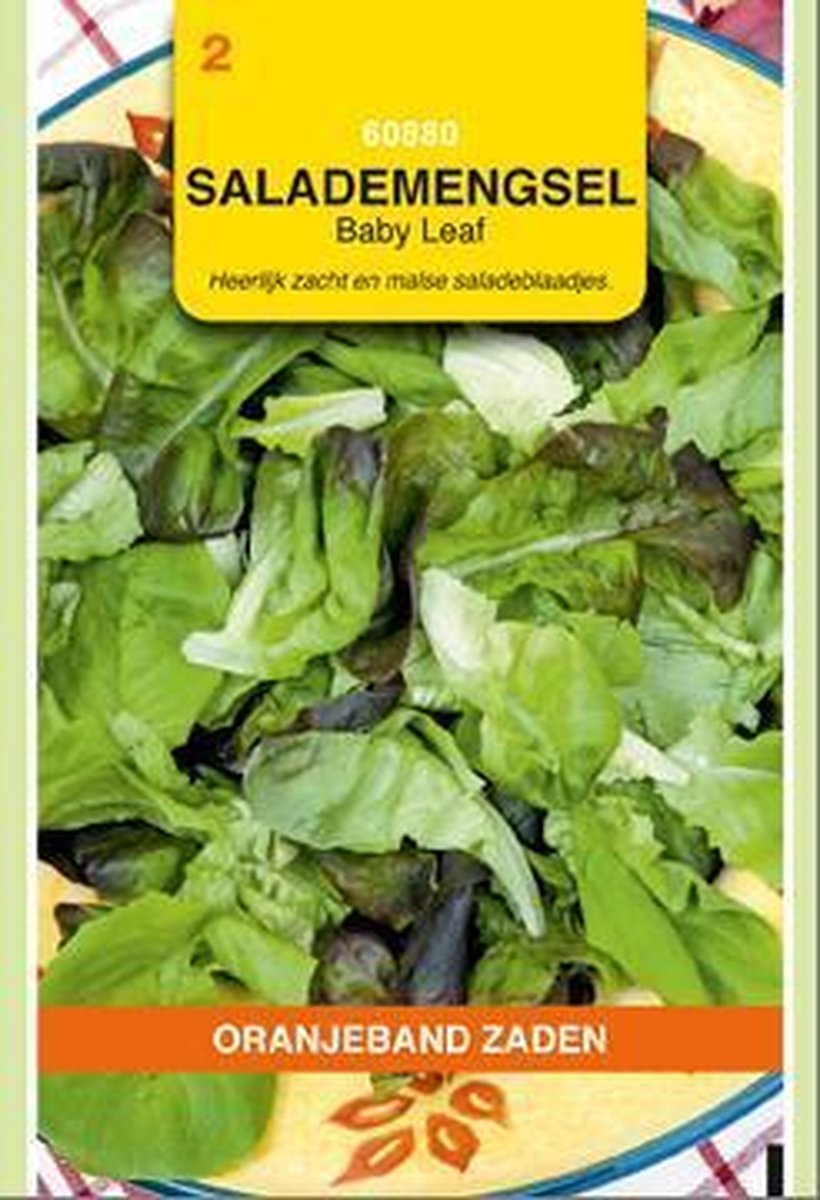 Oranjebandzaden - Salade Mengsel Baby-Leaf