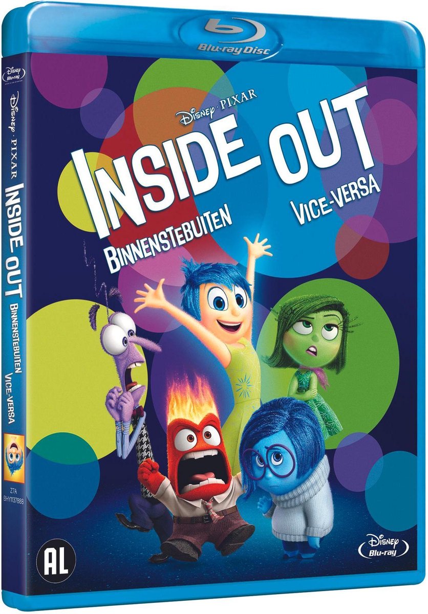 Genre Nationaal Ambassadeur Binnenstebuiten (Inside Out) (Blu-ray) (Blu-ray), Amy Poehler | Dvd's |  bol.com