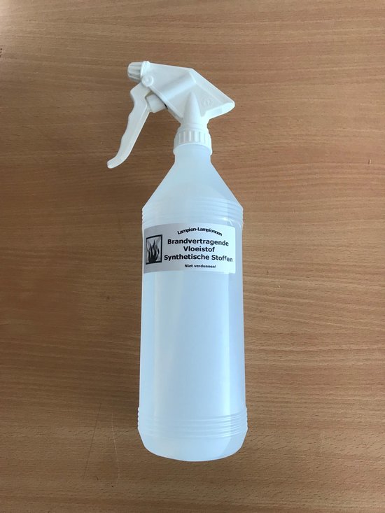 Brandvertragende spray 1 liter nylon lampionnen