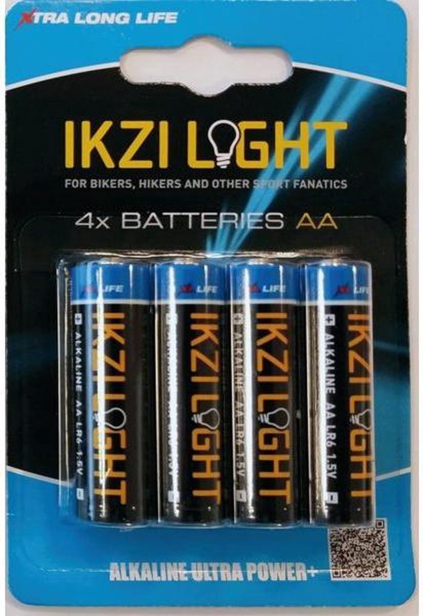 Ikzi-light Batterijen Lr06 Aa 4 Stuks