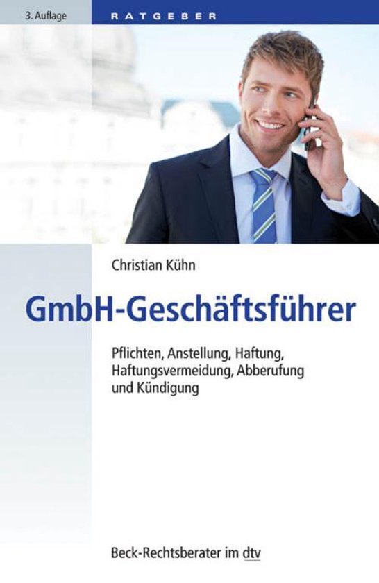 Beck-Rechtsberater im dtv 51222 - GmbH-Geschäftsführer - cover