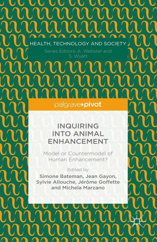 Health, Technology and Society - Inquiring into Animal Enhan ... - cover