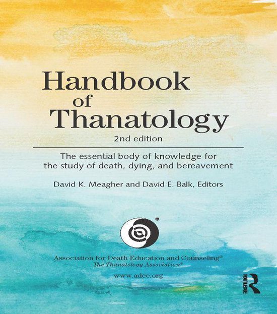 Handbook of Thanatology - cover