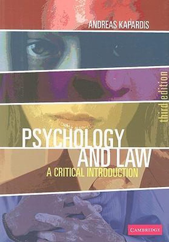 Psychology and Law - cover